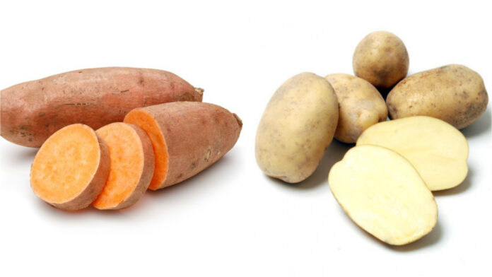 Cartofi dulci vs. cartofi albi